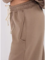 Spodnie SM SP model 21782355 ciemny bezowy - FPrice Spodnie SM SP model 21782355 ciemny bezowy - FPrice