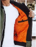 Pánská zelená bunda FashionStreet TX4190 Pánská zelená bunda FashionStreet TX4190