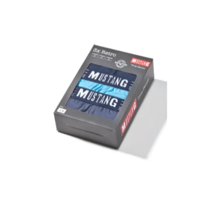 Pánské boxerky Mustang 4046-1003 Retro A'3