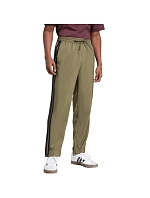 Pánské kalhoty adidas Essentials 3-Stripes Stanford Open Hem olivová JE6401