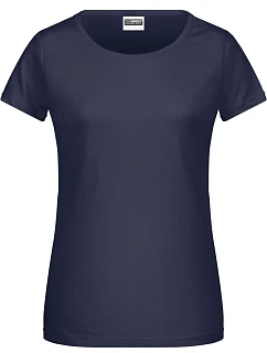 8007 Dámské tričko z bio bavlny model 22415516 navy - Daiber