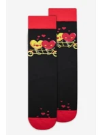 MODERNÍ Ponožky U04.156 Valentýnské ponožky