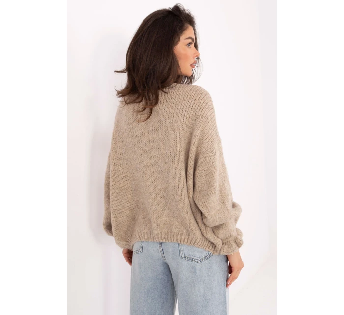 Svetr na zapínání model 218237 Rue Paris Svetr na zapínání model 218237 Rue Paris