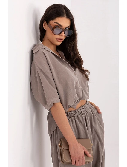 Košile s krátkým rukávem  model 226016 Italy Moda