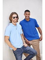 Original Polo Pánské piqué polo model 22449706 azure blue - Fruit of the Loom Original Polo Pánské piqué polo model 22449706 azure blue - Fruit of the Loom