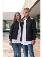 Build your Brand BY 044 Dámská bomber bunda 56.0044 black