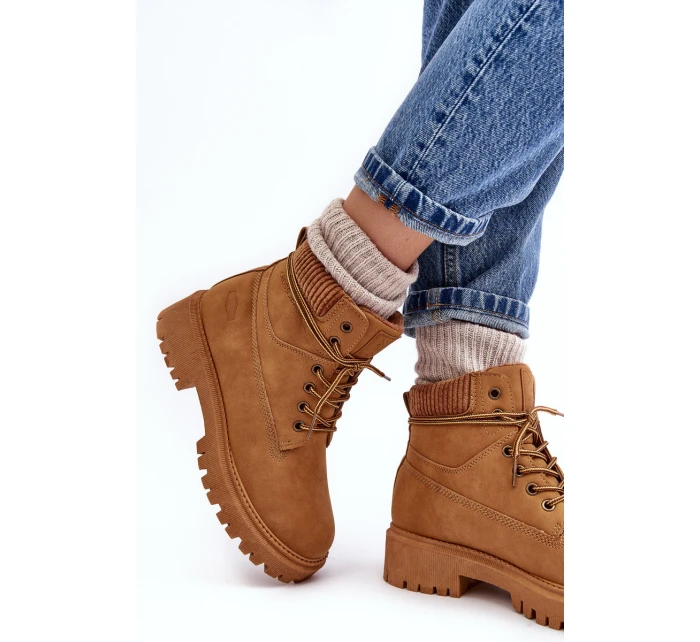 Dámské zateplené Trapery Camel Cross Jeans MM2R4011C