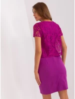 Sukienka LK SK fioletowy model 18856591 - FPrice Sukienka LK SK fioletowy model 18856591 - FPrice