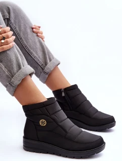 Dámské zateplené sněhule Black Helis