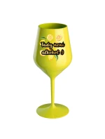 Personalizovaná nerozbitná sklenice s ovocem a textem 