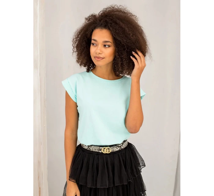 Dámské tričko RV TS 4833.70P mentolové - Basic