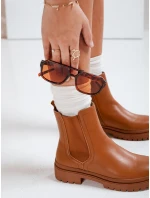 Dámské kozačky MONDERICO camel FashionStreet ZY0512