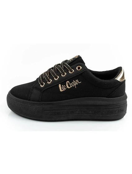 Lee Cooper dámské sportovní boty tenisky módní černé pohodlné dámské