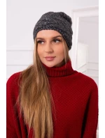 Fleecová čepice Edyta K298 graphite Fleecová čepice Edyta K298 graphite