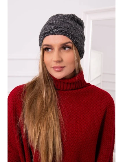Fleecová čepice Edyta K298 graphite Fleecová čepice Edyta K298 graphite