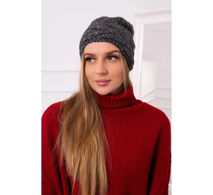 Fleecová čepice Edyta K298 graphite Fleecová čepice Edyta K298 graphite