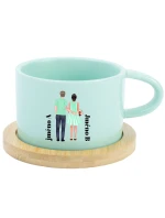 Personalizovaný keramický hrníček Makronka s párem Personalizovaný keramický hrníček Makronka s párem