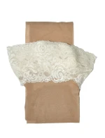 Dámské samodržící punčochy Nicole 15 den Černá model 21800744 - Knittex Dámské samodržící punčochy Nicole 15 den Černá model 21800744 - Knittex