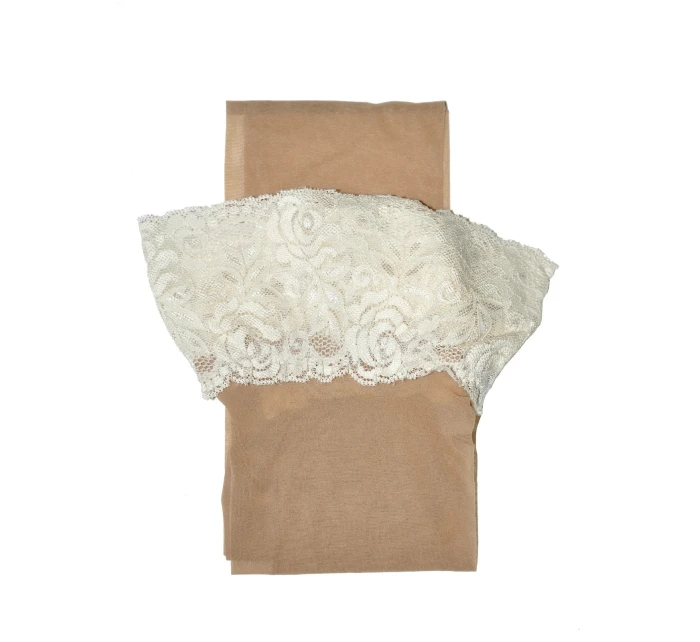 Dámské samodržící punčochy Nicole 15 den Černá model 21800744 - Knittex Dámské samodržící punčochy Nicole 15 den Černá model 21800744 - Knittex