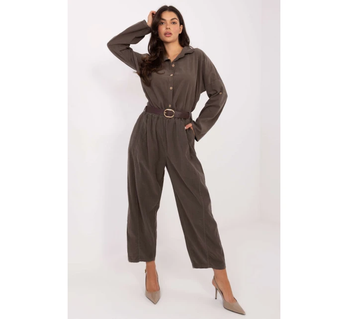 Košile s dlouhým rukávem  model 220824 Italy Moda