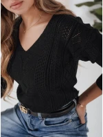 Dámský svetr black Dstreet model 21967068 - FashionStreet