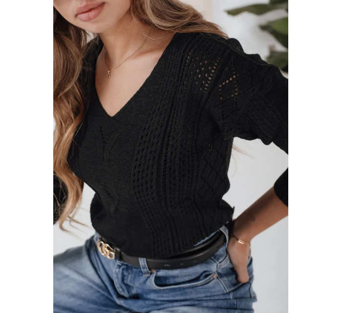 Dámský svetr black Dstreet model 21967068 - FashionStreet