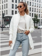 Dámská prošívaná bunda ecru Dstreet model 21968765 - FashionStreet