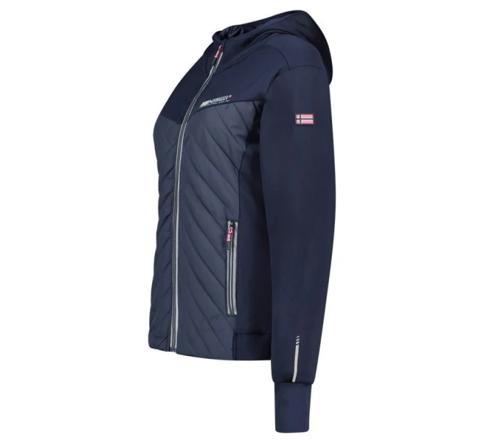 Geographical Norway Softshell TRIANGLE NAVY / PINK DB LADY 024 (WY3257F/GN/Navy / Pink)
