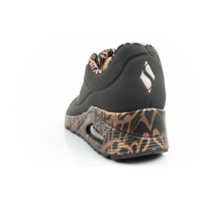 Skechers Uno-Loving Love dámské sportovní tenisky módní černé dámské boty