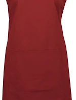 Premier PR 154 Zástěra s laclem a kapsou na břiše "Colours" 39.0154 burgundy