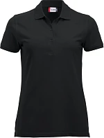 Clique Classic Marion S/S Dámské piqué polo z těžké bavlny 67.8246 black