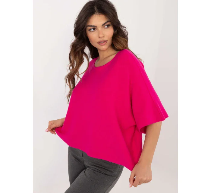 Svetr IT SW 0811.88P fuchsiový