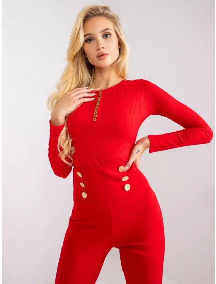 Halenka LK BZ model 17002769 červená - FPrice