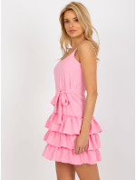 Dámské šaty LK SK  růžová  model 18171250 - FPrice
