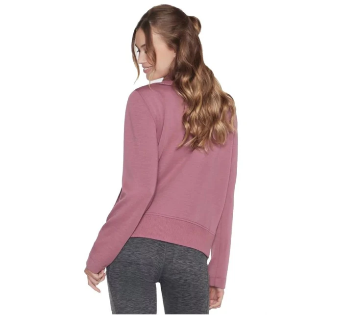 Skechers Mikina bez kapuce Skechcloud Jacket WJA288-DKMV Purple L Skechers Mikina bez kapuce Skechcloud Jacket WJA288-DKMV Purple L