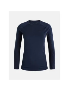 Termo tričko Peak Performance W Magic Crew modré