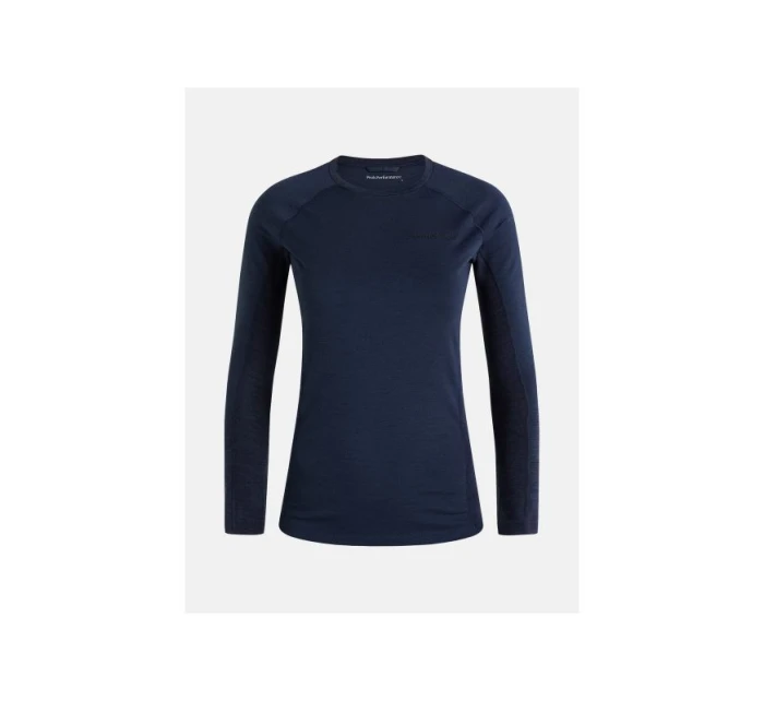 Termo tričko Peak Performance W Magic Crew modré Termo tričko Peak Performance W Magic Crew modré