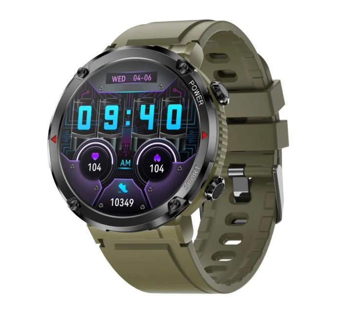 Chytré hodinky Gravity GT21-7 + černý silikonový řemínek Chytré hodinky Gravity GT21-7 + černý silikonový řemínek