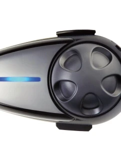 Sena SMH10-11 Bluetooth 3.0 900m interkom pro motocykly s mikrofonem na čelence pro 1 helmu