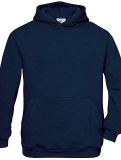 B&C Hooded /kids Dětská mikina s kapucí 01.0681 navy