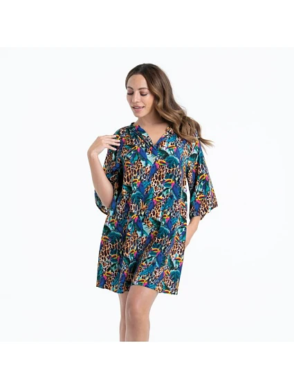 Plážové šaty Anita s leopardím model 21959712 - Rosa Faia Plážové šaty Anita s leopardím model 21959712 - Rosa Faia