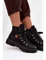 Zateplené dámské na platformě černé model 21714441 - Boto Zateplené dámské na platformě černé model 21714441 - Boto