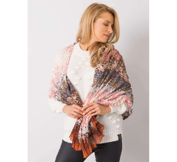 Šátek AT CH 205095 tmavě oranžový