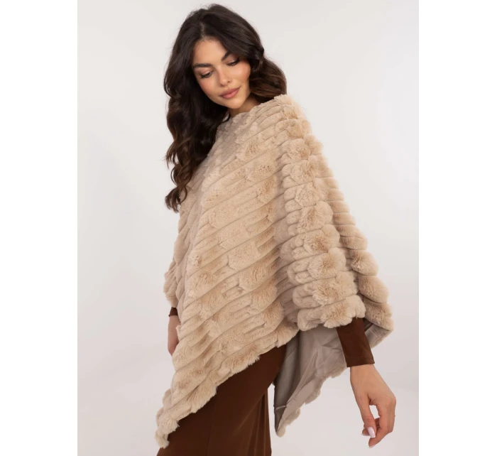 Poncho AT  beżowy model 20686495 - FPrice