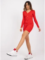 Šaty RV SK 7434.13 červená