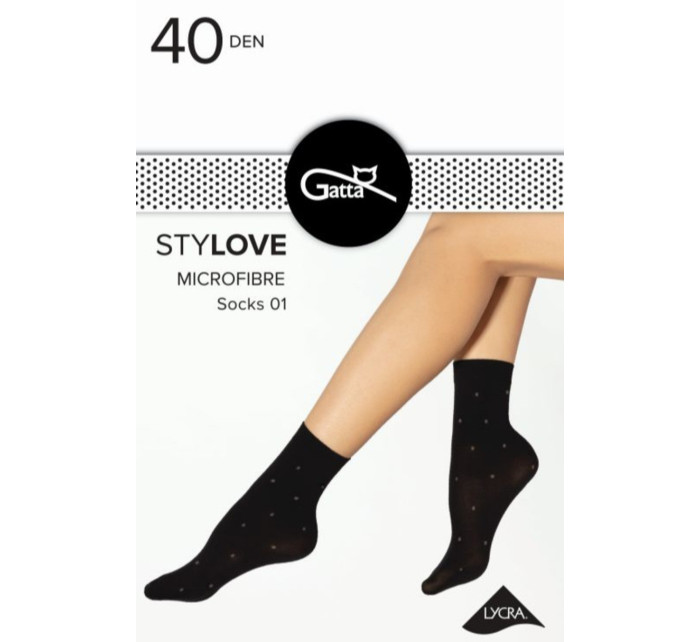 Dámské ponožky STYLOVE 01 - Mikrovlákno 40 DEN