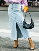 Modrá džínová sukně VIRTON FashionStreet CY0463 Modrá džínová sukně VIRTON FashionStreet CY0463