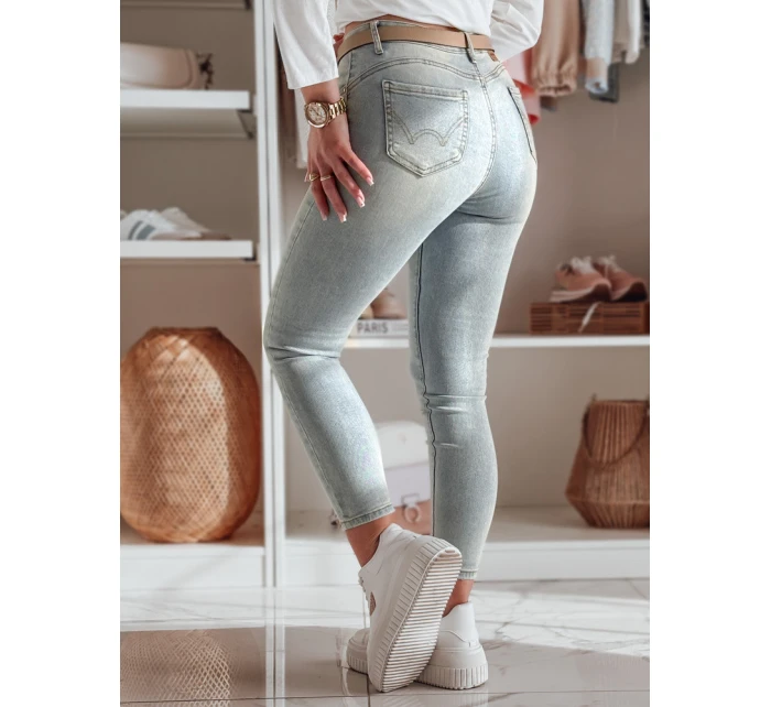 Dámské skinny džíny SKINNIUP světle modré FashionStreet UY2324