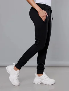 Černé teplákové kalhoty model 21475438 - J.STYLE