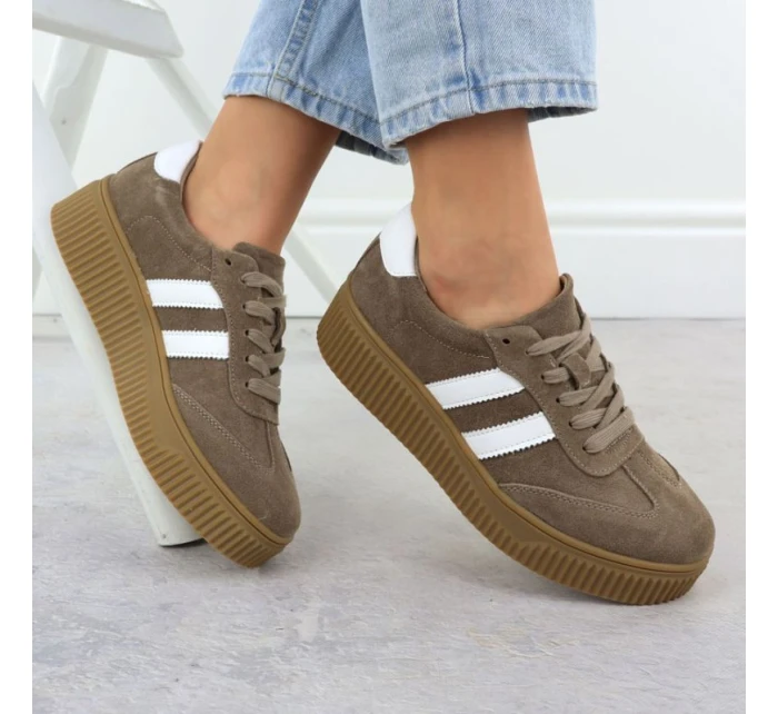 W  dámské semišové polobotky model 21955345 - FILIPPO